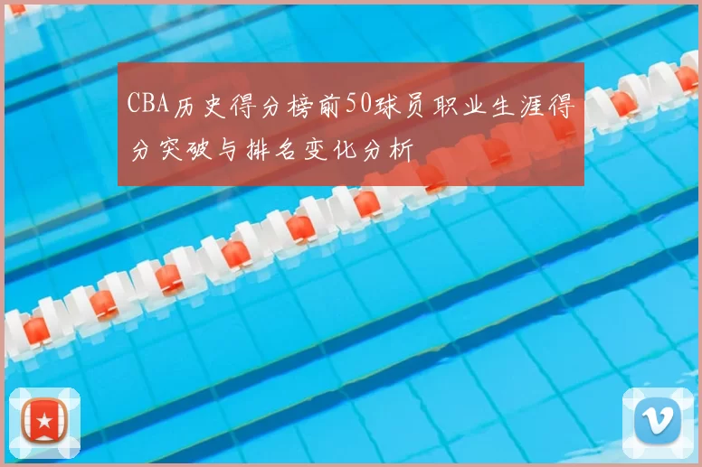 CBA历史得分榜前50球员职业生涯得分突破与排名变化分析