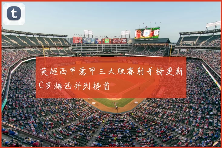 英超西甲意甲三大联赛射手榜更新C罗梅西并列榜首