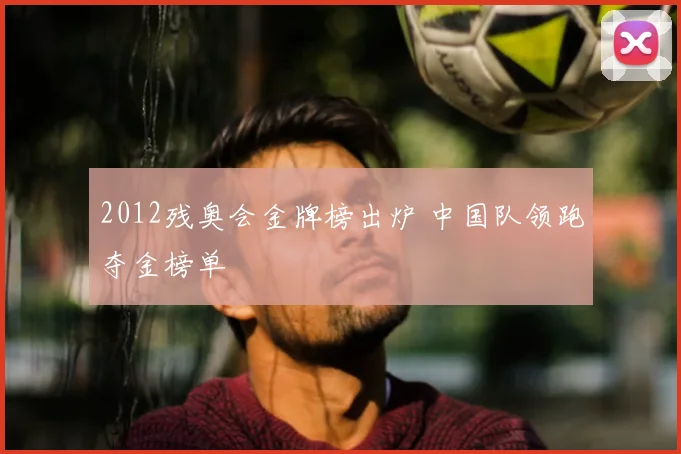 2012残奥会金牌榜出炉 中国队领跑夺金榜单