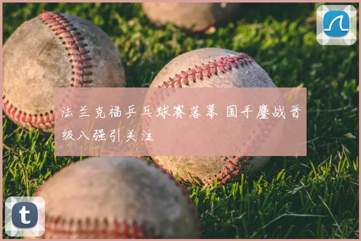 法兰克福乒乓球赛落幕 国手鏖战晋级八强引关注